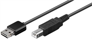 EASY USB sync and charging cable, black EASY USB sync and charging cable, black
