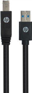 USB A to USB B Cable, black