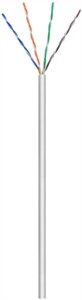 CAT 6 network cable, U/UTP, grey CAT 6 network cable, U/UTP, grey