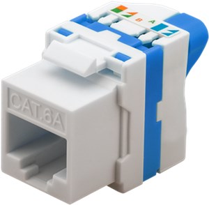 Keystone Modul RJ45 CAT 6A, UTP