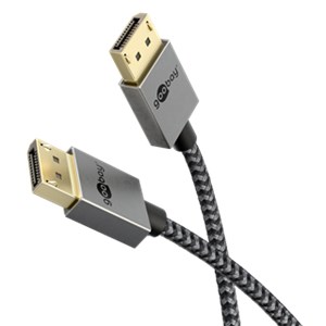 Câble DisplayPort™ 2.0/2.1 Mince, 40 Gbit/s