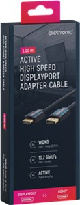 Câble adaptateur Displayport vers HDMI™ actif (Full-HD)