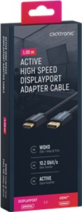 Aktives DisplayPort-auf-HDMI™-Adapterkabel (Full-HD) Aktives DisplayPort-auf-HDMI™-Adapterkabel (Full-HD)