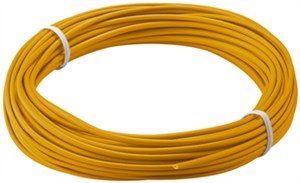 Kupferlitze isoliert, 10 m, orange