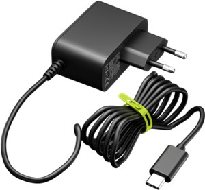 Netzteil für Raspberry Pi 5, 27 W, GaN, schwarz
