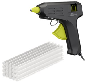 Pistolet à Colle Chaude Superior 40 W, avec 20 Bâtons de Colle