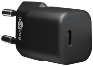 USB-C™ PD (Power Delivery) Schnellladegerät Nano (20 W) schwarz