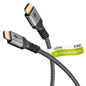 High Speed HDMI™ Cable with Ethernet (4K@60Hz)