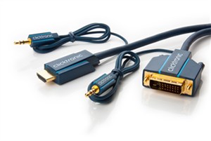 HDMI™/DVI- und Audio-Adapterkabel