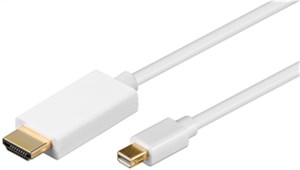 Mini DisplayPort/HDMI™-Adapterkabel 1.2, vergoldet