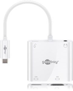 Adapter wieloportowy USB-C™ z HDMI™, VGA, Power Delivery 100 W