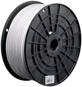 110 dB cavo coassiale SAT, 3x schermato, conduttore interno in rame