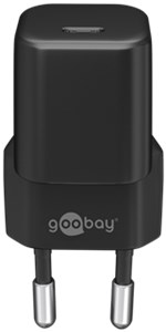 USB-C™ PD (Power Delivery) Fast Charger Nano (20 W) Black USB-C™ PD (Power Delivery) Fast Charger Nano (20 W) Black