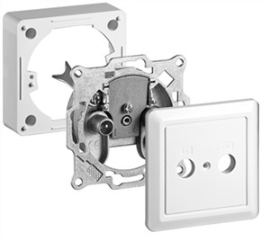 Complete Set: 2-hole Antenna Stub/End Socket