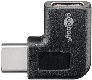 Adapter USB-C™ na USB-C™ 90°, czarny