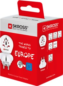 Country Adapter World to Europe
