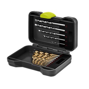 Metall- und Steinbohrer-Set, 17-tlg.