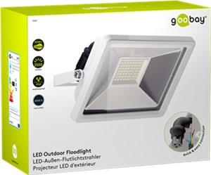 LED Außen-Flutlichtstrahler, 30 W LED Außen-Flutlichtstrahler, 30 W