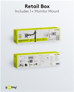 Supporto per monitor singolo Flex