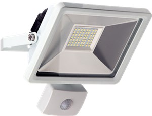 LED Außen-Flutlichtstrahler mit Bewegungsmelder, 30 W LED Außen-Flutlichtstrahler mit Bewegungsmelder, 30 W