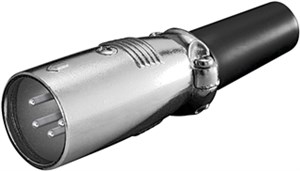 Spina XLR per microfono, 4 Pin