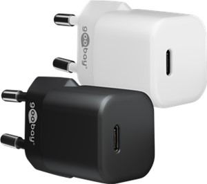 USB-C™ PD Schnellladegerät Nano (20 W) schwarz USB-C™ PD Schnellladegerät Nano (20 W) schwarz