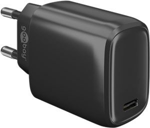 USB-C™ PD (Power Delivery) Schnellladegerät (20 W), schwarz
