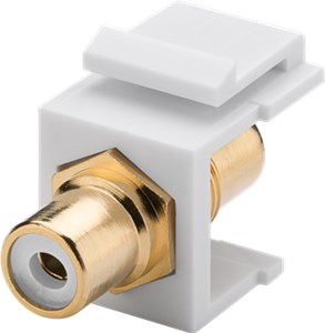 Keystone Cinch/RCA Module Keystone Cinch/RCA Module