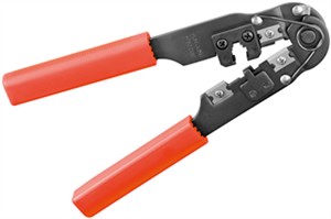 Crimping tool for modular plugs Crimping tool for modular plugs