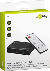 Manuelle HDMI™ Umschaltbox Manuelle HDMI™ Umschaltbox