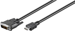 Câble DVI-D/HDMI™, nickelé