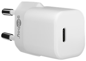 USB-C™ PD (Power Delivery) Fast Charger nano (20 W) bianco