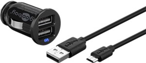 Micro USB Car Charger Set (12 W)