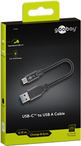 Cavo di ricarica da USB-C™ a USB A 3.0 con sincronizzazione e ricarica Super Speed 