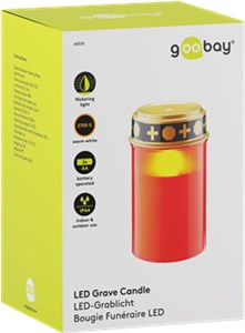 LED-Grablicht, rot LED-Grablicht, rot