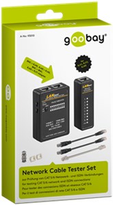 Network cable tester set