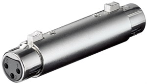 XLR-Adapter/-Kupplung, Buchse zu Buchse