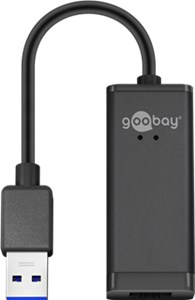 USB 3.0 Gigabit Ethernet Network Converter, Black