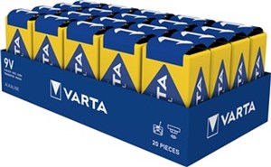 6LR61/6LP3146/9 V Block (4022) Battery, 20 pcs. shrink-pack