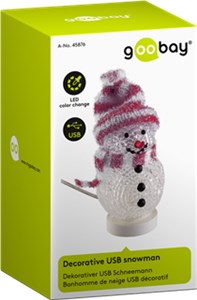 Decorative USB snowman red Decorative USB snowman red