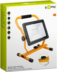LED-Baustrahler mit Standfuß, 50 W