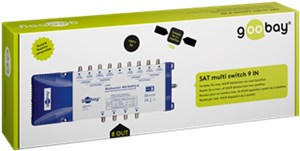 Satellite multiswitch 9 In / 8 Out
