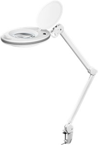 LED-Klemm-Lupenleuchte, 8 W, weiß