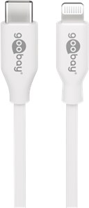 Câble de Charge et de Synchronisation Lightning vers USB-C™, 0,5 m, blanc