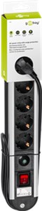 6-Way Surge-Protected Power Strip, 1.4 m