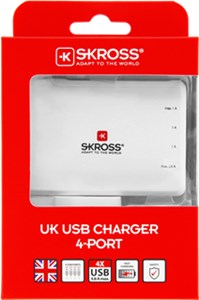 UK - USB Charger - 4-Port UK - USB Charger - 4-Port