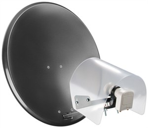 LNB weather protection cover for satellite systems
