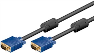 Full HD SVGA Monitor Cable, gold-plated