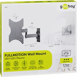 TV-Wandhalterung Basic FULLMOTION (S)