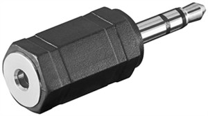 Kopfhörer-Adapter, AUX-Klinke 3,5 mm zu 2,5 mm